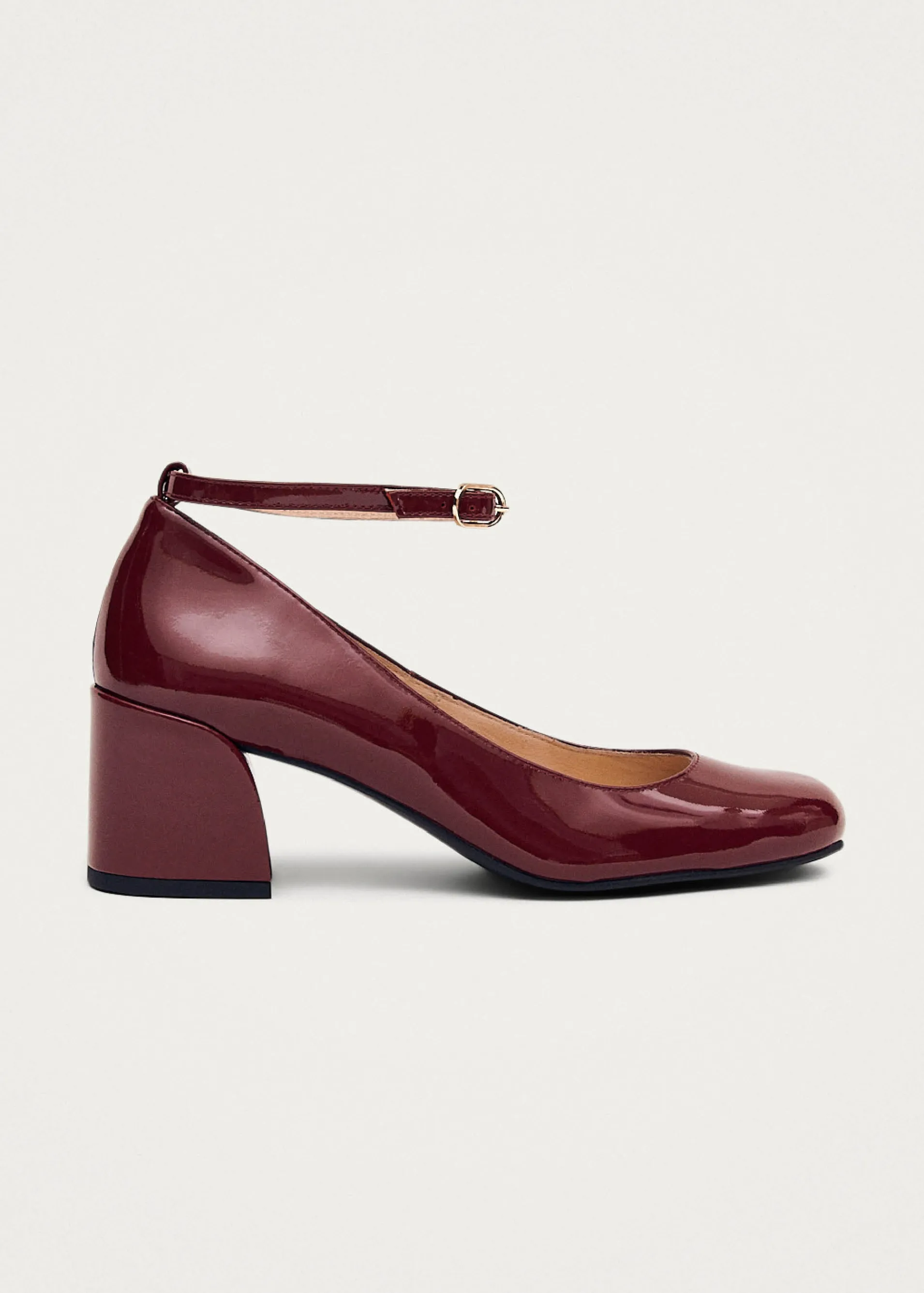 Sale Antoine Onix Escarpins en Cuir Bordeaux Unités Limitées | Chaussures À Talons