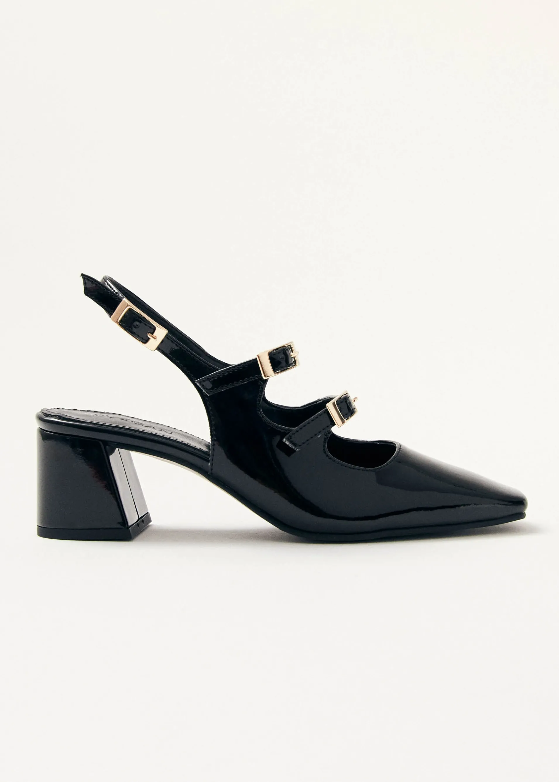 Sale Hanna Escarpins Slingback Vegan Noirs Unités Limitées | Vegan