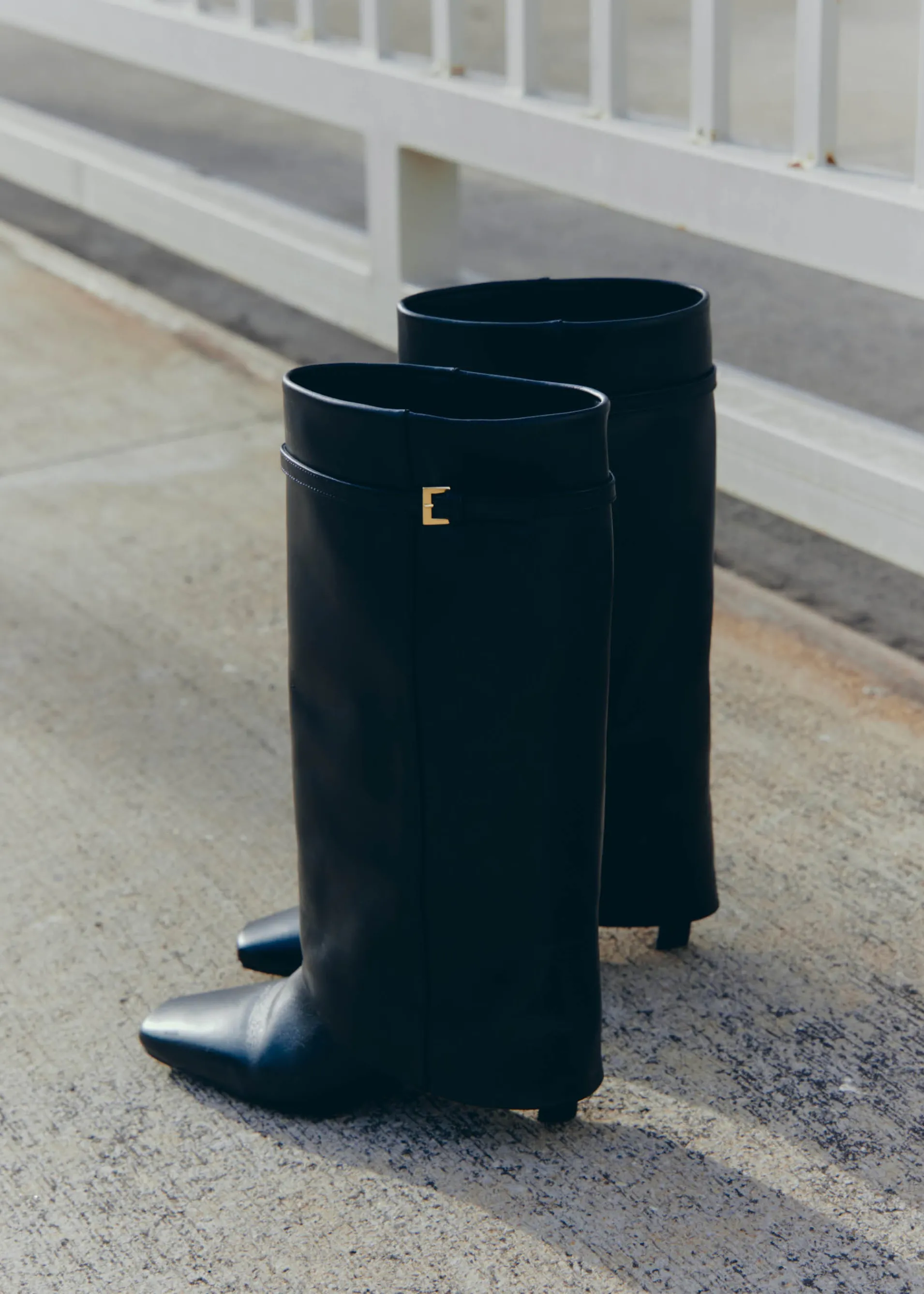 Flash Sale Kaia Bottes en Cuir Noir Unités Limitées | Bottes