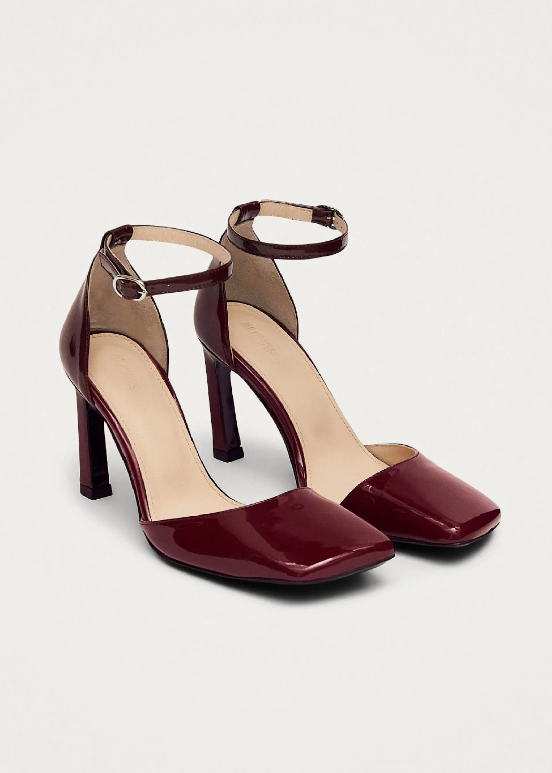 Clearance Liebe Onix Escarpins en Cuir Bordeaux Unités Limitées | Chaussures À Talons