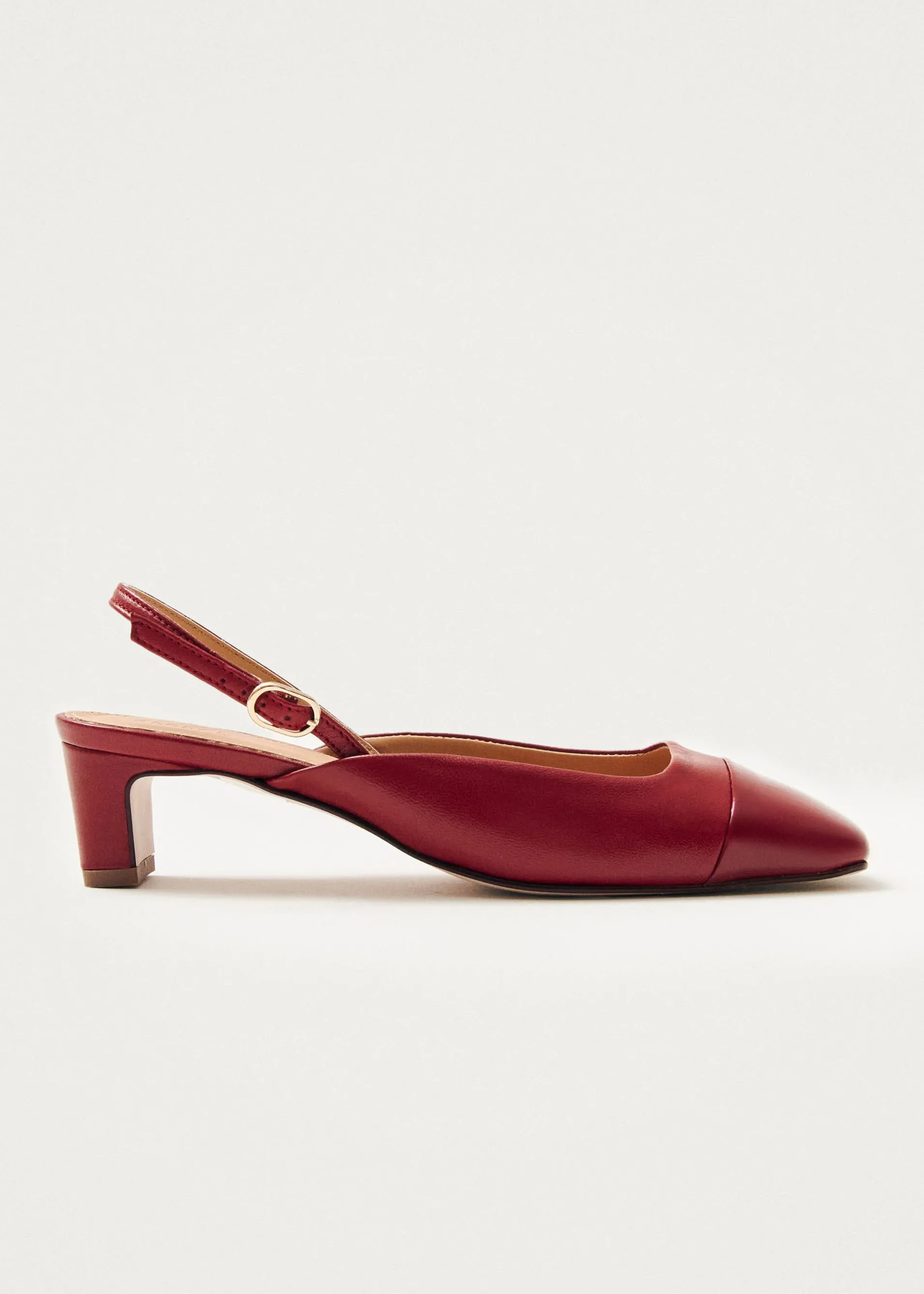 Best Sale Lindy Bliss Escarpins en Cuir Rouge Unités Limitées | Chaussures À Talons