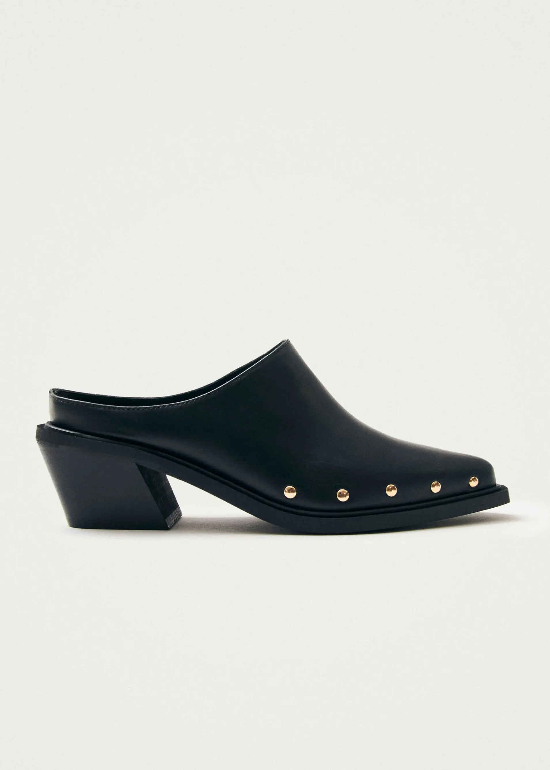 Best Sale Lorenzo Mules en cuir noir Unités Limitées | Mules