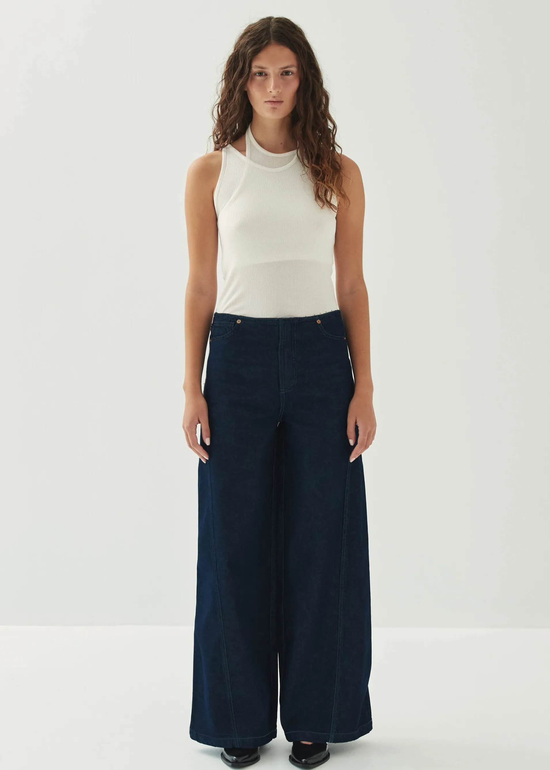 Flash Sale Magda Denim Trousers Unités Limitées | Denim