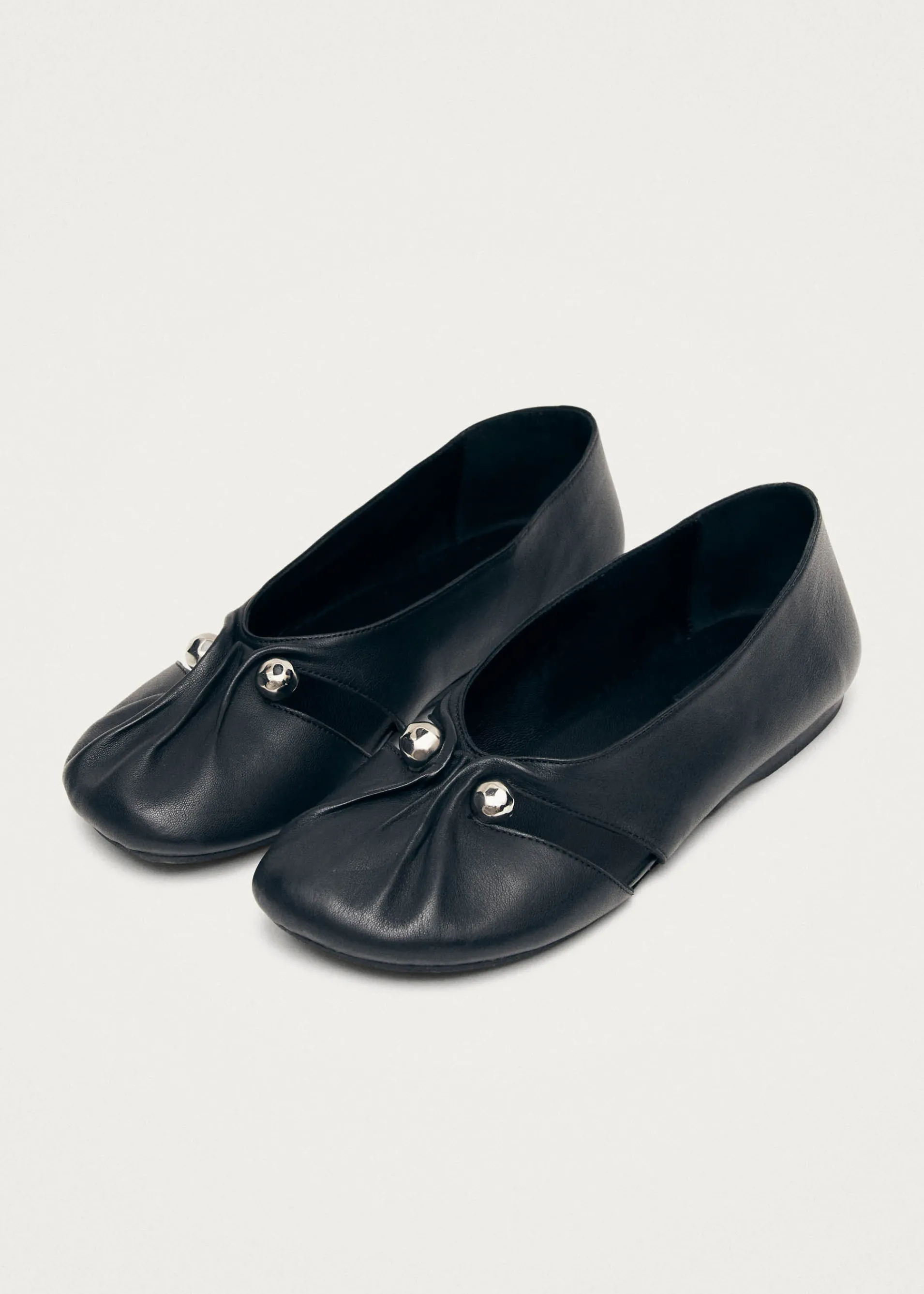 Fashion Ravena Leather Ballet Flats Ballerines