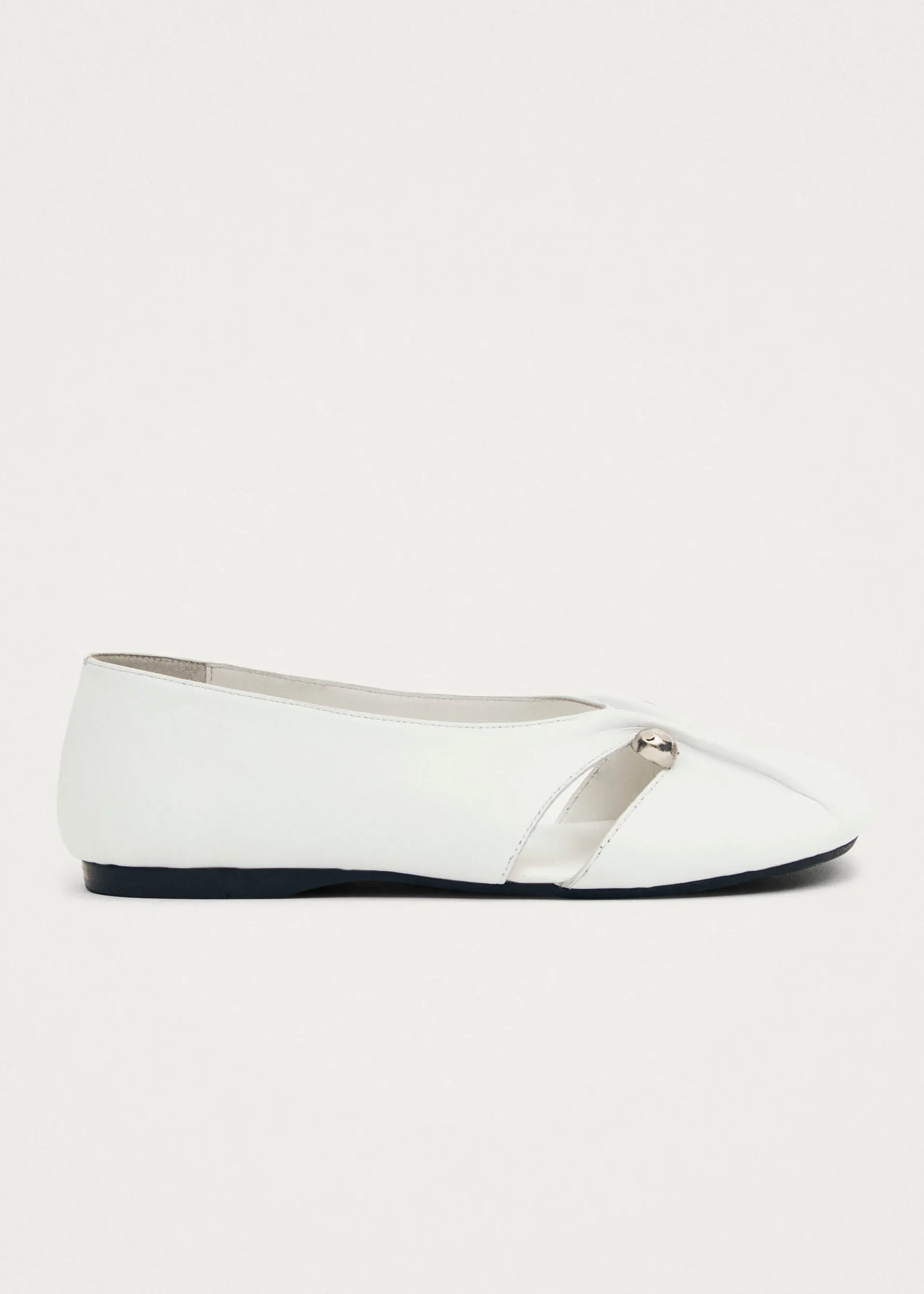 Discount Ravena Leather Ballet Flats Ballerines