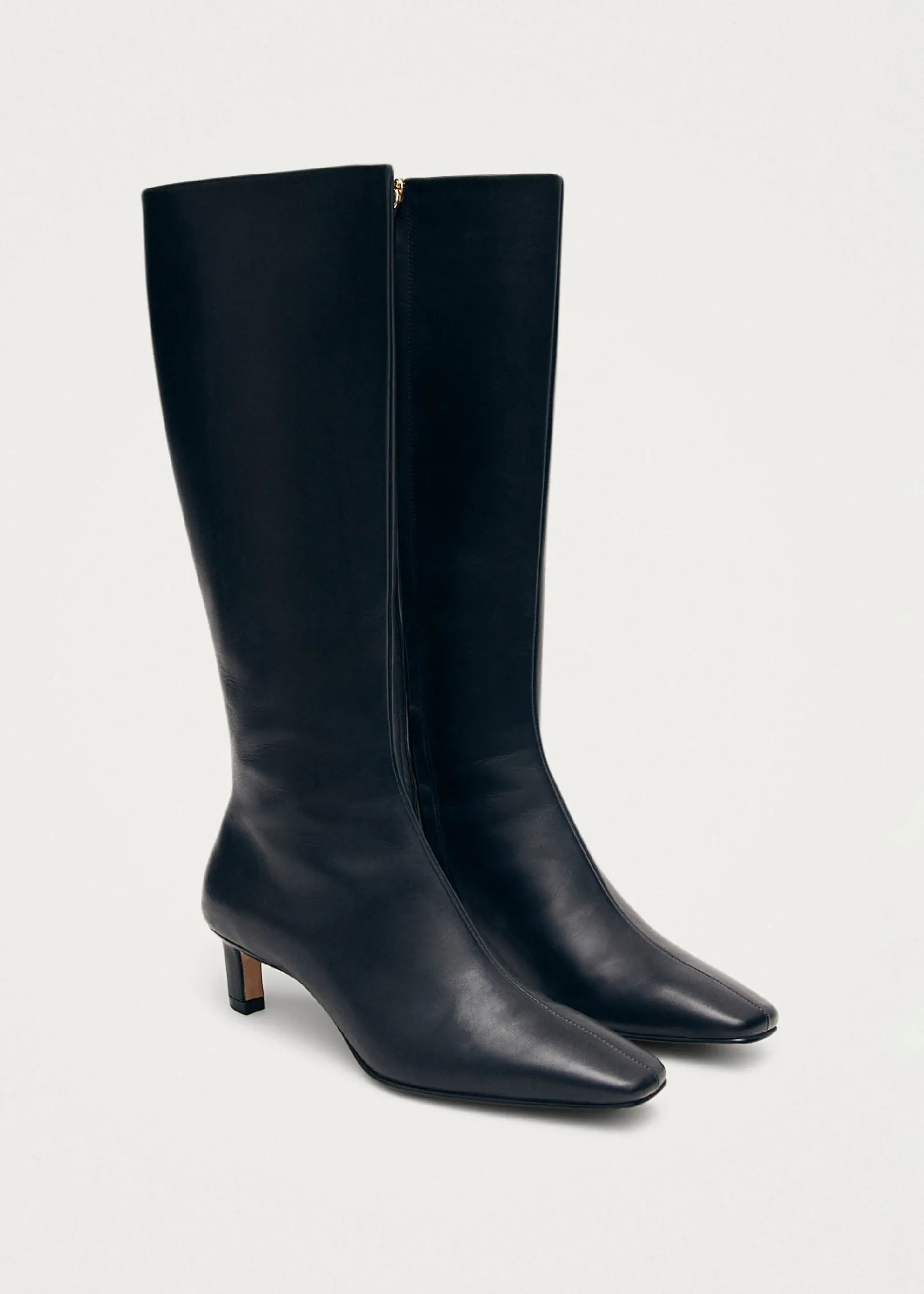 Shop Rory Bottes hautes en cuir noir Unités Limitées | Bottes