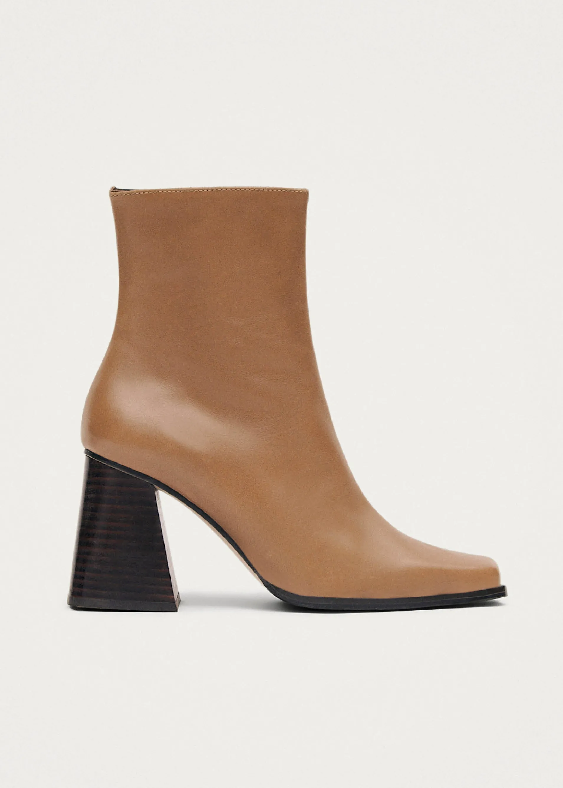 Discount South Bicolor Bottines en cuir marron et beige Unités Limitées | Bottes