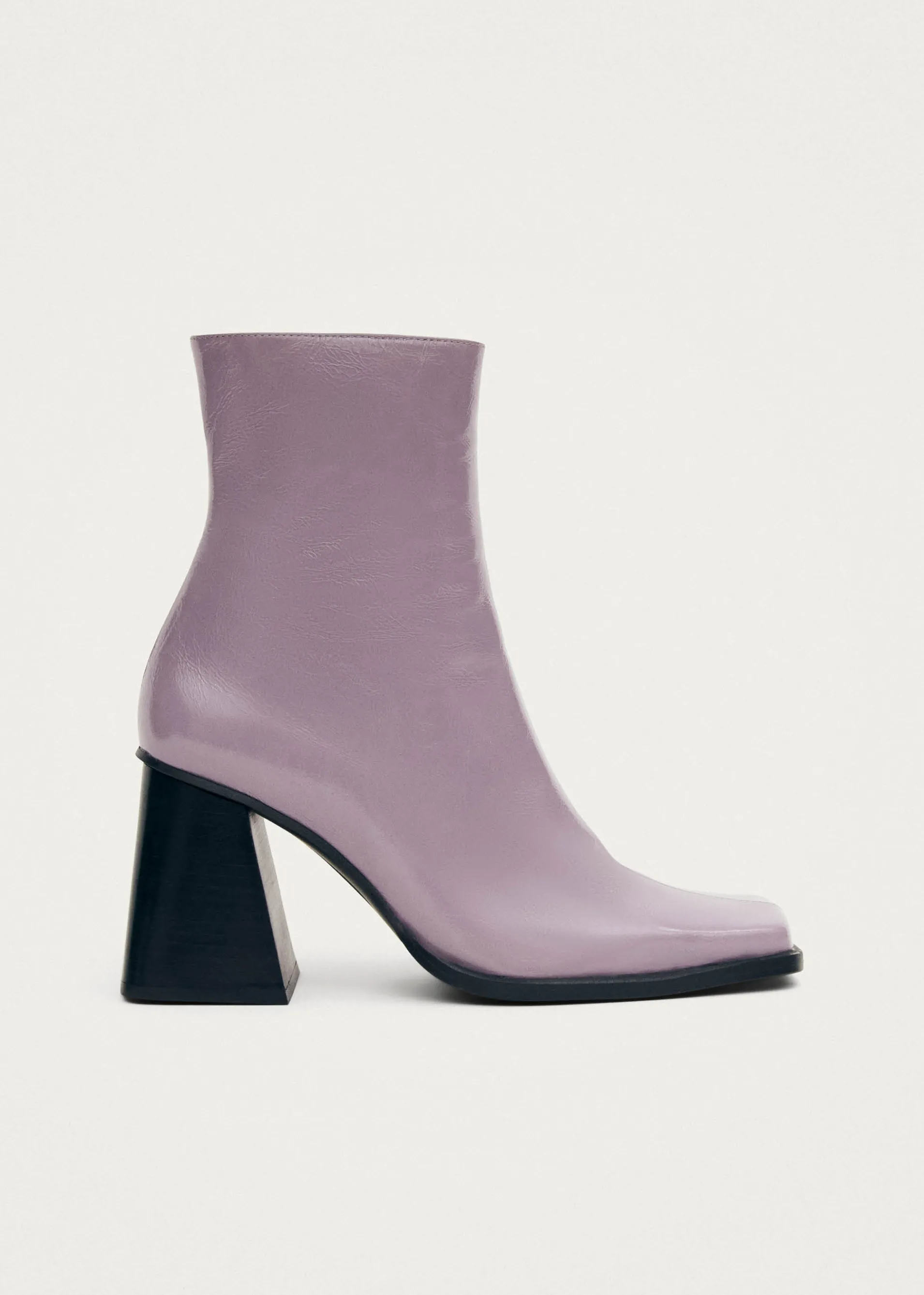 Best Sale South Onix Mauve Leather Boots Bottes