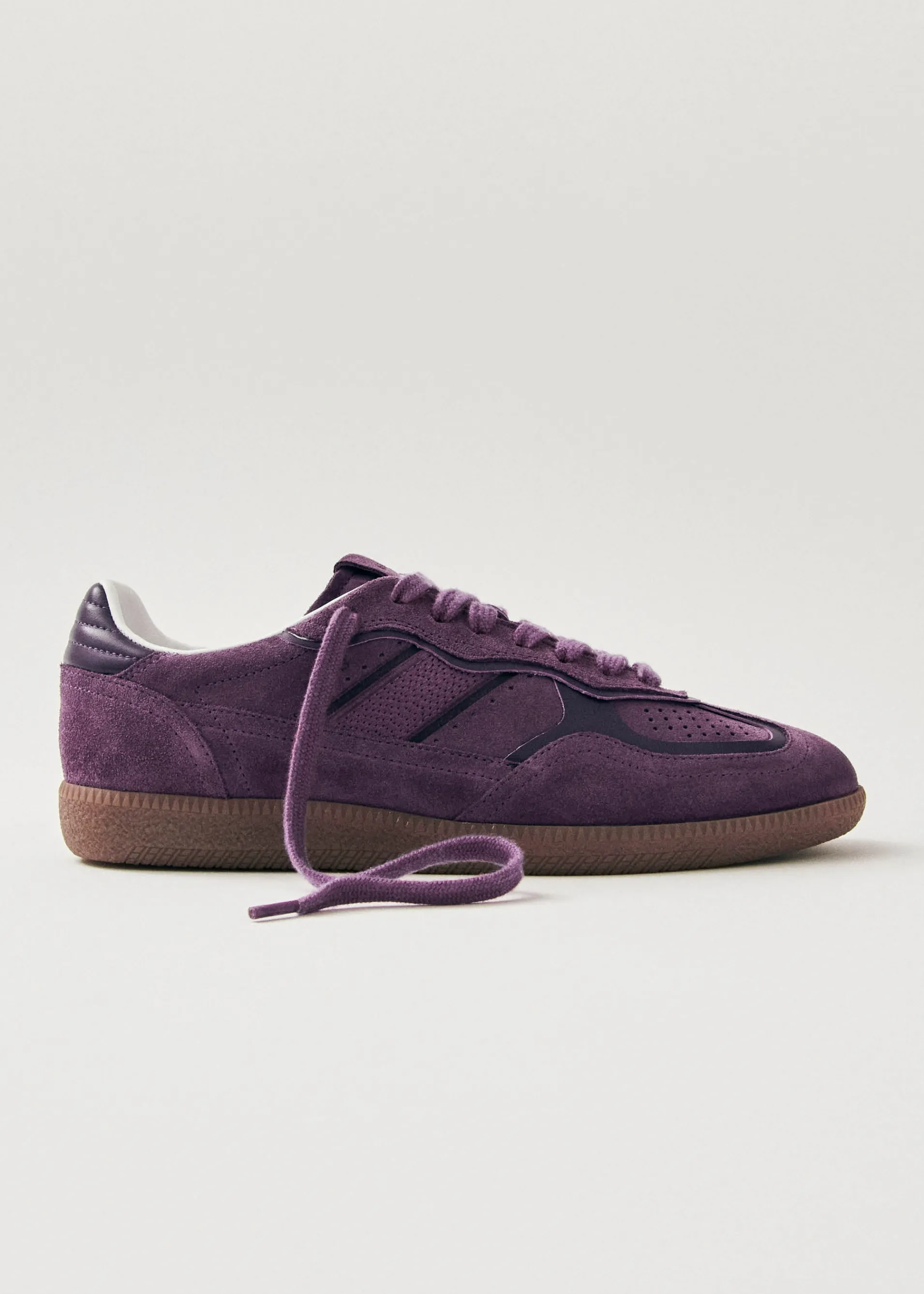 Clearance Tb.490 Rife Baskets en Cuir Violet Unités Limitées | Men