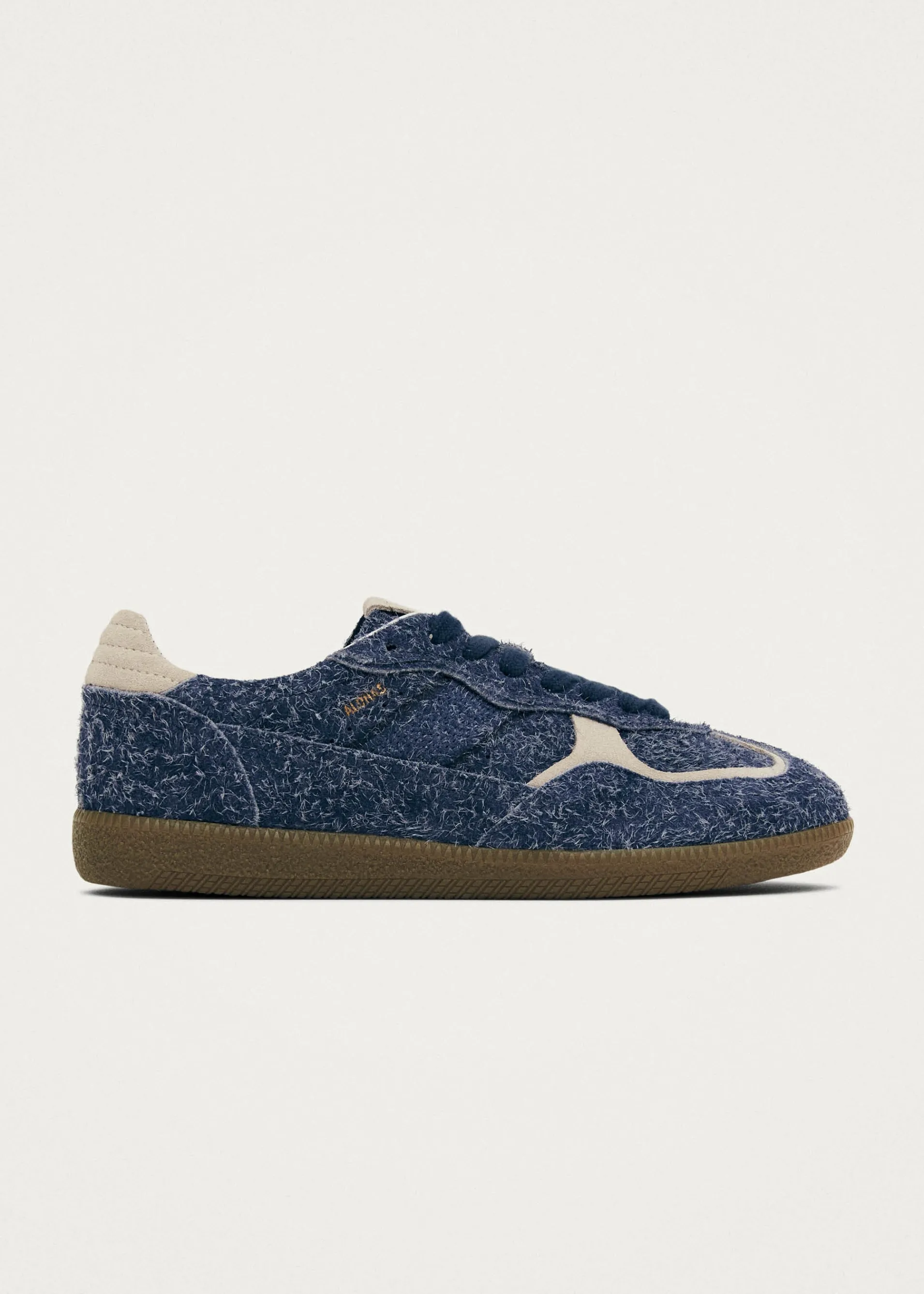 Store Tb.490 Rife Suede Fuzzy Basket en Cuir Bleu Unités Limitées | Men