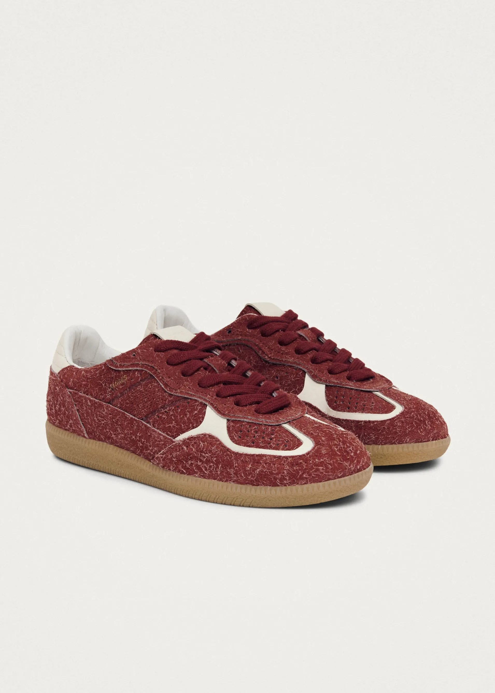 New Tb.490 Rife Suede Fuzzy Baskets en Cuir Rouge Unités Limitées | Men