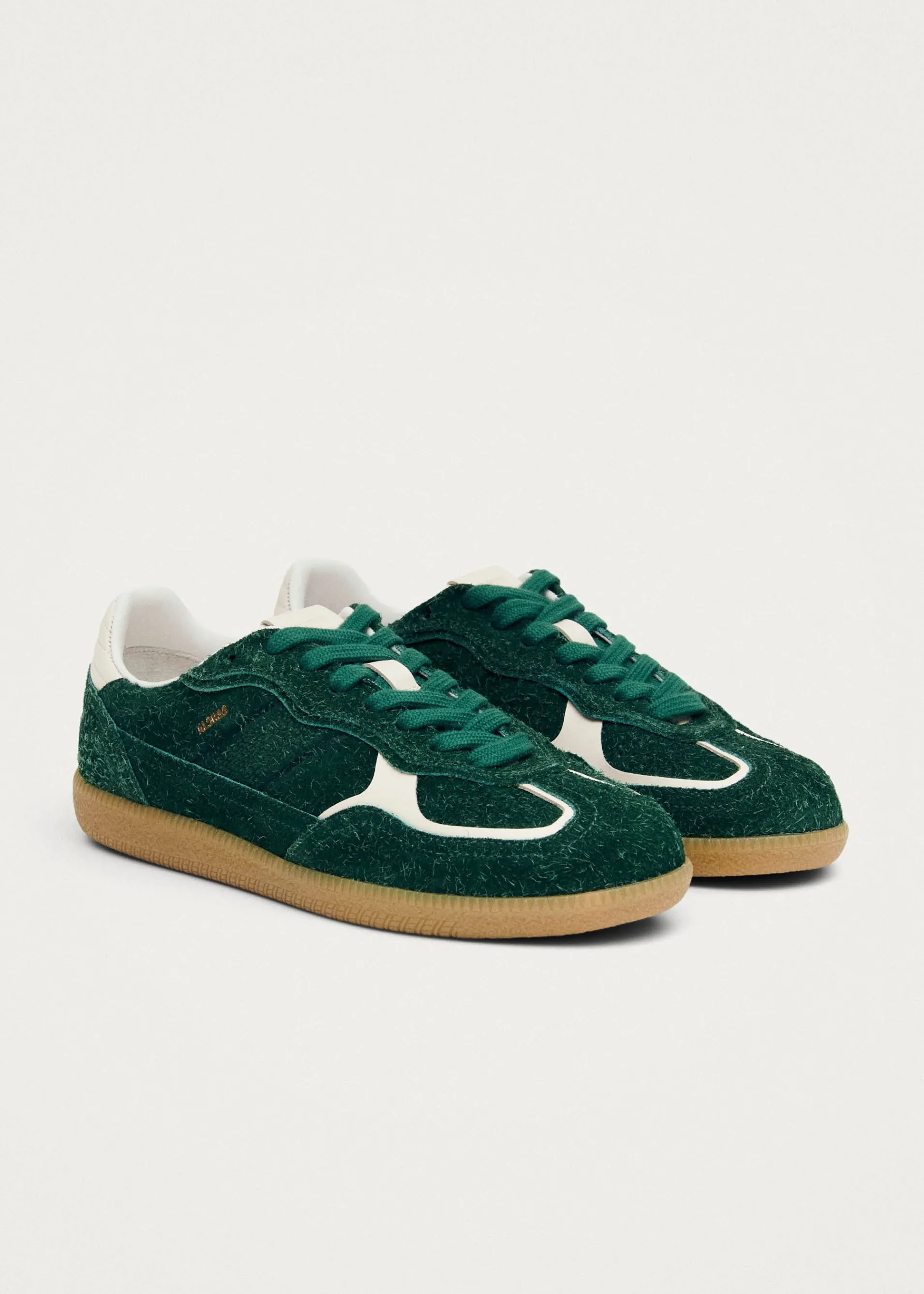 Best Tb.490 Rife Suede Fuzzy Baskets en Cuir Vert Unités Limitées | Men