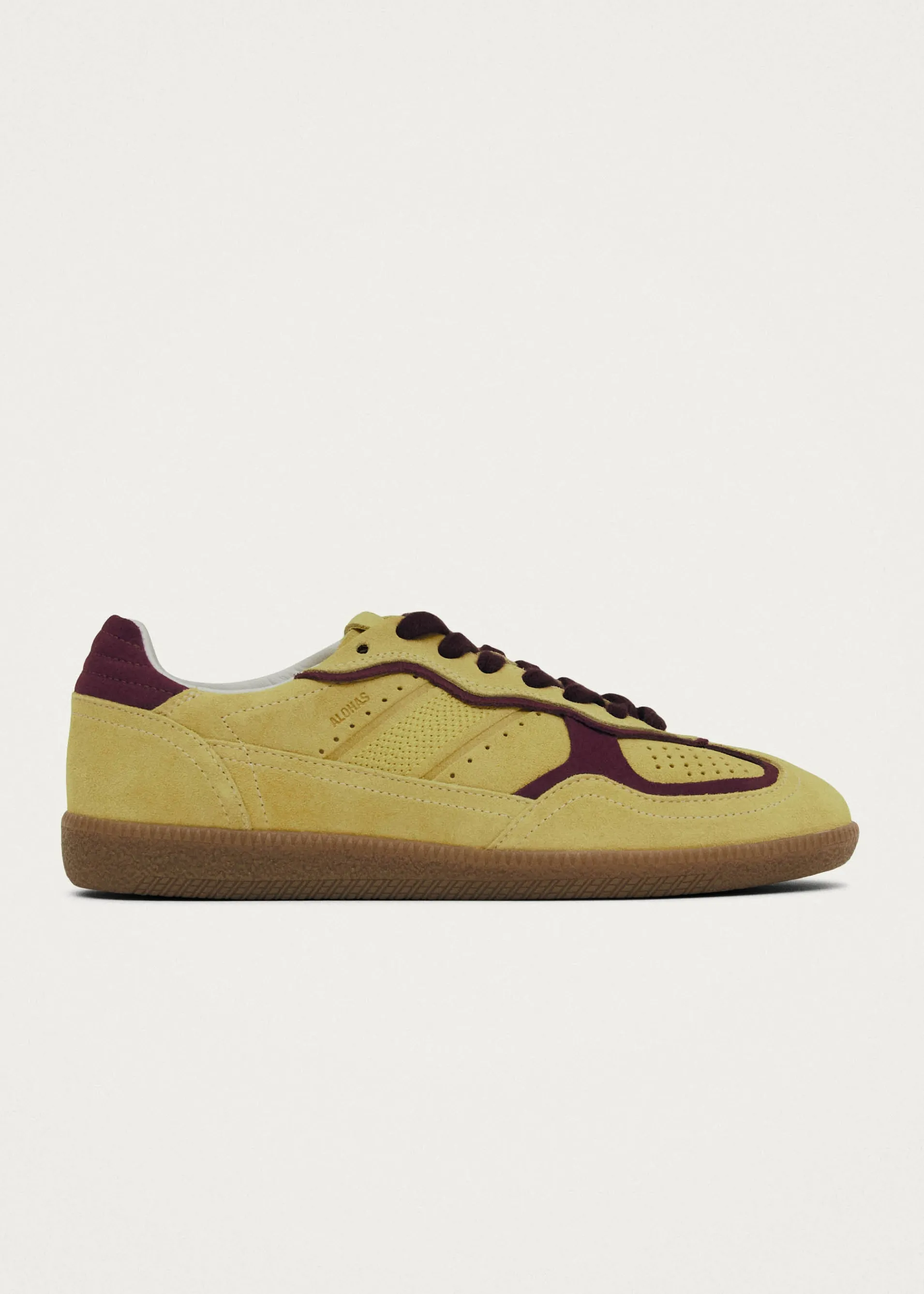 Fashion Tb.490 Rife Vanilla Baskets en Cuir Jaune Men | Baskets