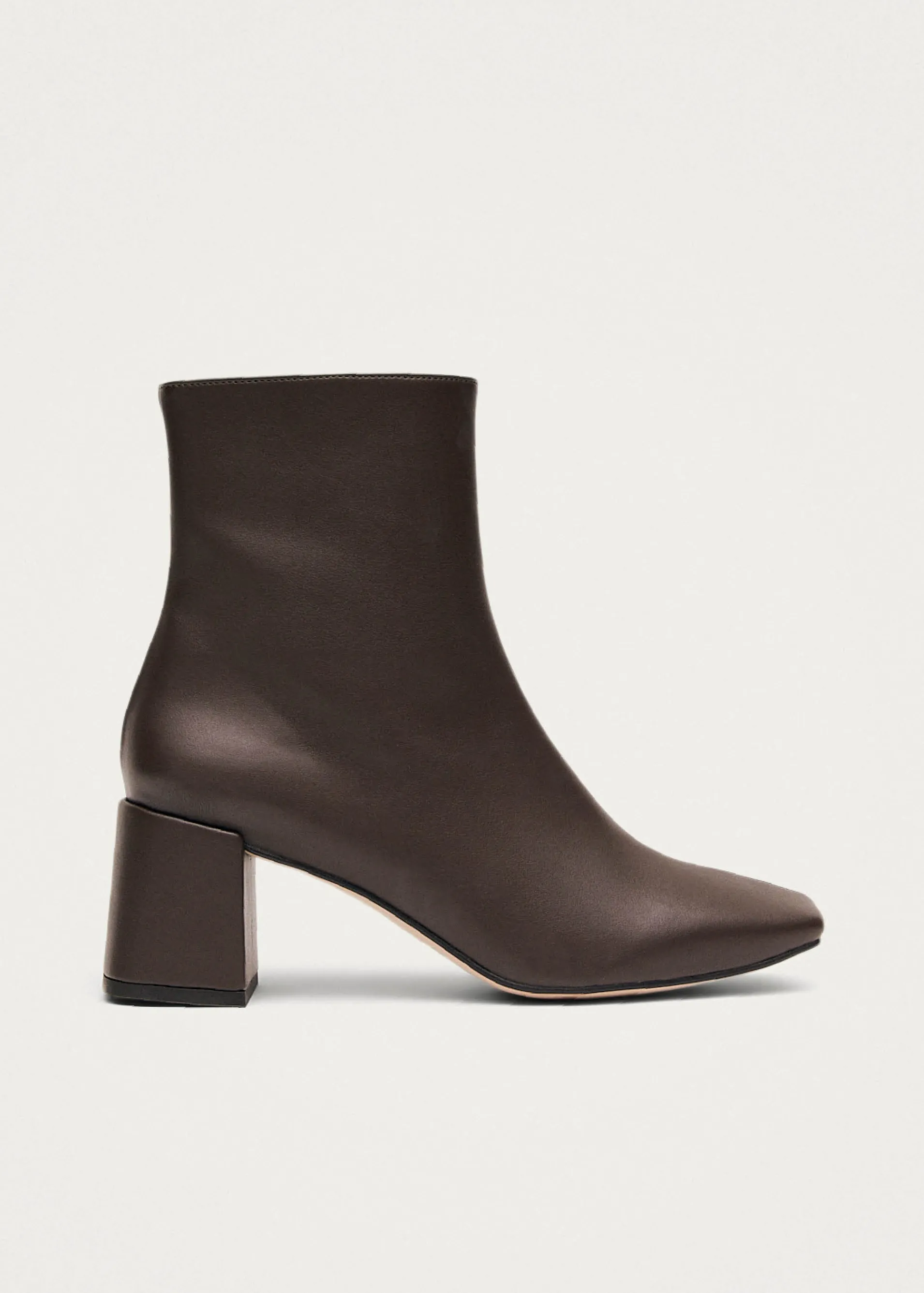 Hot Watercolor Bottines en cuir vegan marron foncé Unités Limitées | Vegan