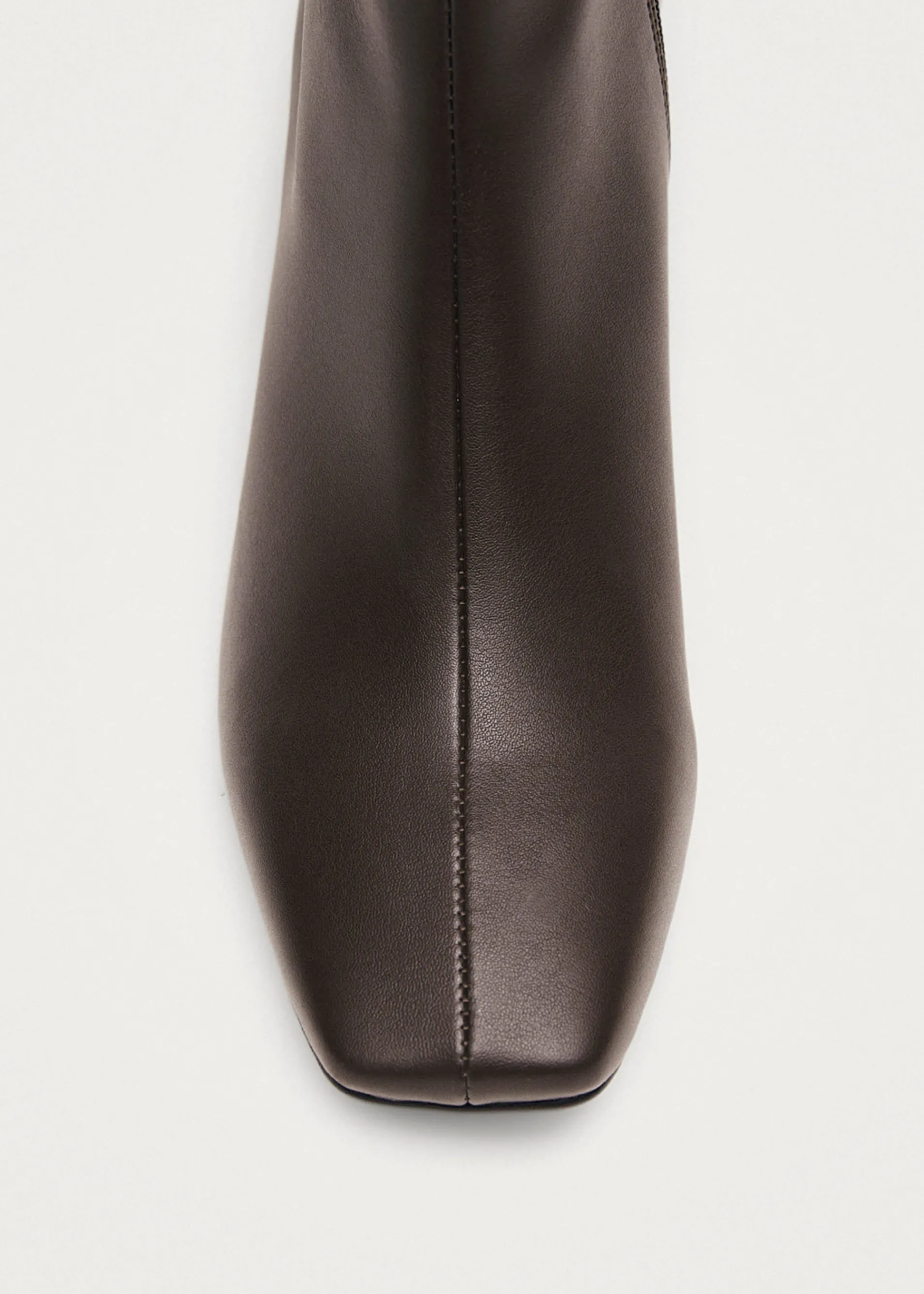 Hot Watercolor Bottines en cuir vegan marron foncé Unités Limitées | Vegan